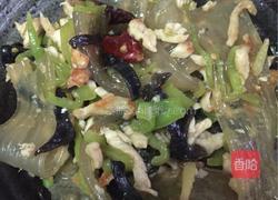 鸡丝炒拉皮儿的做法图解6