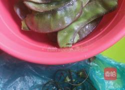 腊肉炒紫扁豆的做法图解4