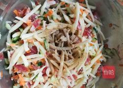 土豆腊肠什锦饼的做法图解2