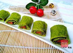 清新黄瓜鸡蛋卷饼的做法图解10