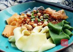 五彩油泼面的做法图解16