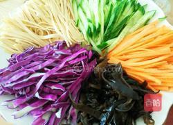 五彩大拉皮的做法图解3