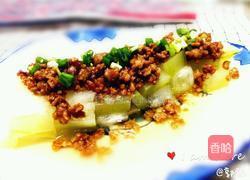 肉末蒸冬瓜的做法图解7