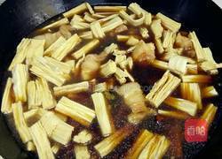腐竹烧肉的做法图解7