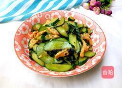 紫苏黄瓜炒肉的做法图解9