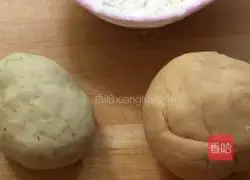 Illustration of how to make orange steamed buns 8