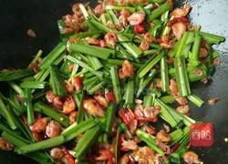 韭菜炒虾米的做法图解7