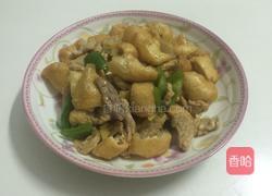 油豆腐炒肉片的做法图解5