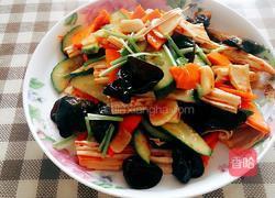 酸辣腐竹的做法图解4