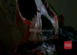 恐怖骷颅头蛋糕的做法图解1