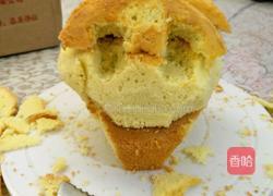 恐怖骷颅头蛋糕的做法图解4