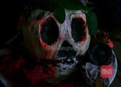 恐怖骷颅头蛋糕的做法图解8