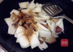 咸肉烧冬瓜的做法图解3