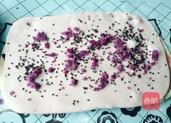 紫薯果酱卷的做法图解6