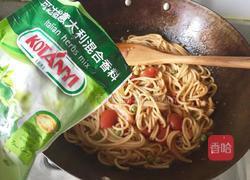 圣女果培根意大利面的做法图解14