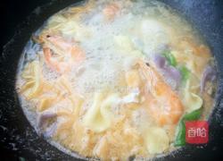 鸡汤蝴蝶面的做法图解6