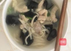 滑肉面条的做法图解7