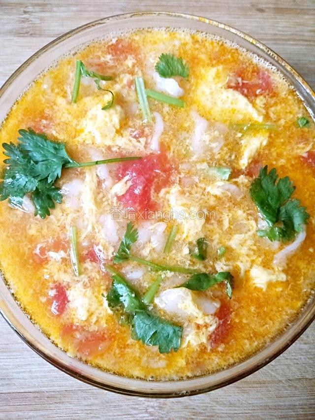 撒上点香菜