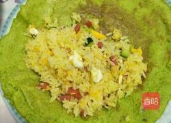 鸡蛋黄瓜蛋包饭的做法图解12