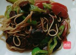 腊味炒面的做法图解7