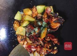 桃鸡相恋的做法图解9