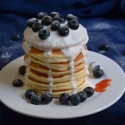 蓝莓酸奶松饼的做法[图]
