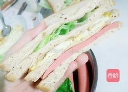 简易三明治的做法图解7