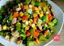 时蔬菜炒肉的做法图解12