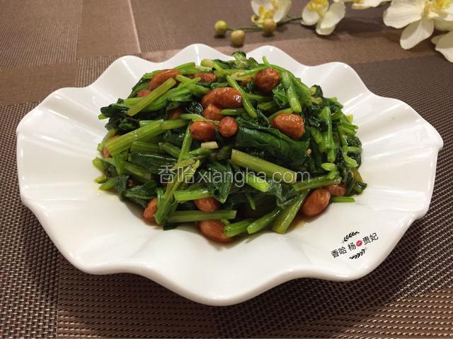 老醋拌菠菜