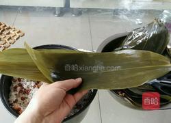 红豆花生糯米粽的做法图解5