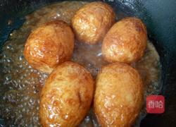 虎皮鹅蛋的做法图解4