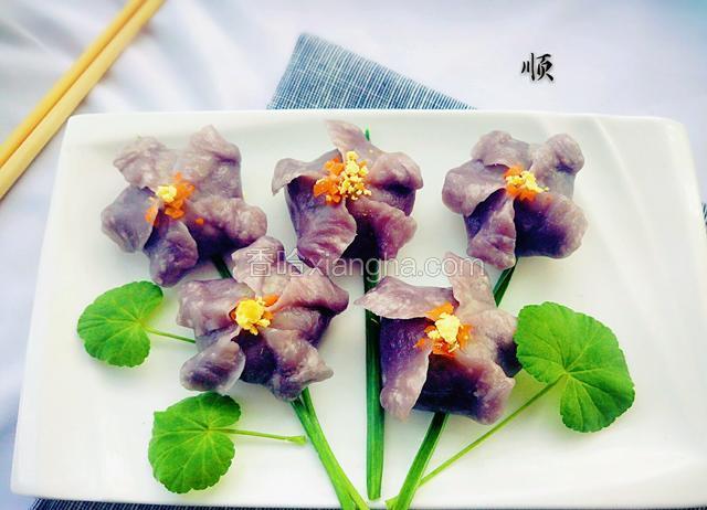 迎春花饺子 