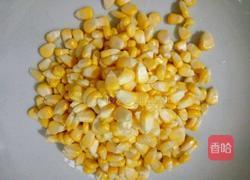 炒玉米粒的做法图解1