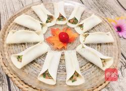 韭菜馅锅贴的做法图解6