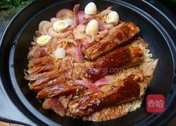 黑椒排骨腊味煲仔饭的做法图解15