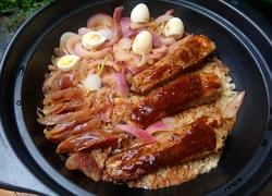 黑椒排骨腊味煲仔饭