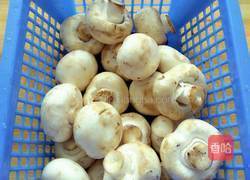 口菇蒸肉沫的做法图解1