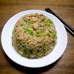 豆角火腿炒饭的做法[图]