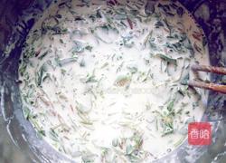 蒜汁马齿苋饼的做法图解7