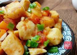 孜然时蔬炒馒头的做法图解11