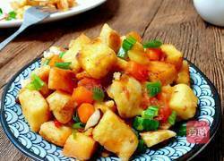 孜然时蔬炒馒头的做法图解12