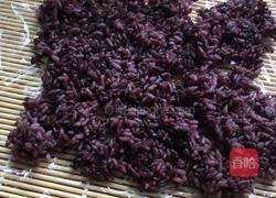 黑米饭团的做法图解3