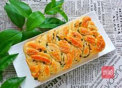 香葱辫子面包的做法图解8