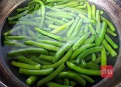 咸菜炒四季豆的做法图解3