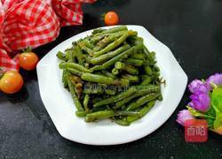咸菜炒四季豆的做法图解8