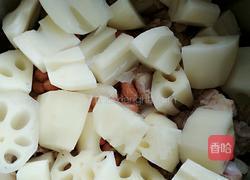 花生莲藕焖猪手的做法图解8