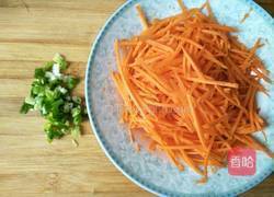 胡萝卜炒肉丝的做法图解3