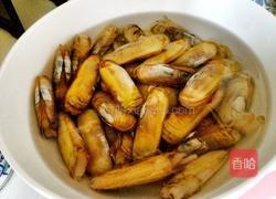 炒蛏子的做法图解1