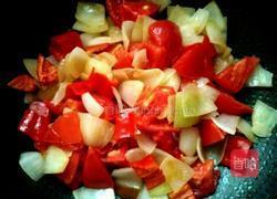 圆葱炒西红柿的做法图解8