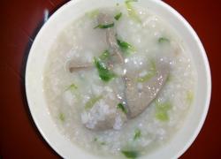 猪肝生菜粥
